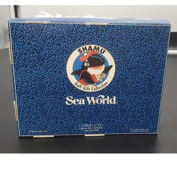 Vintage Sea World Shamu Golf Gift Set - Never Used! - Picture 4 of 6